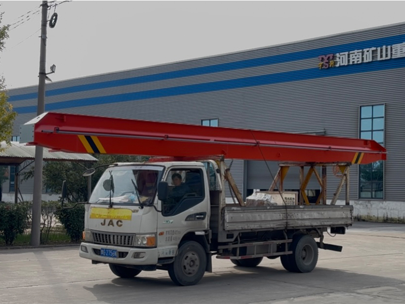 電動單梁起重機 LD5t-10.5m 制作完成  裝車發出